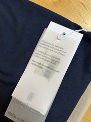 Boody Men’s Classic Crew Neck T-Shirt In Midweight Bamboo Navy Size Large