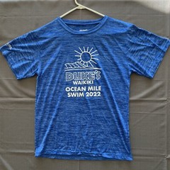 Duke’s Waikiki Surf Shirt Adult S Rash Guard Ocean Mile Swim 2002 OCC 1094
