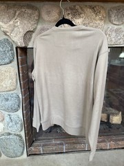 NWT Jachs Men’s Ultra Soft Crew Tee Size Small-Stone-
