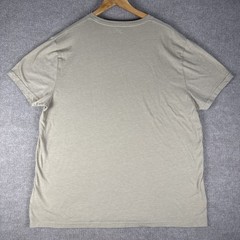 Wrangler Men’s Western Rider Graphic T-Shirt XXL Beige Cotton Short Sleeve