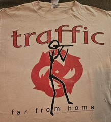 Vintage Traffic Rock Band Far From Home 1994 World Tour Concert Shirt Lrg RARE👕