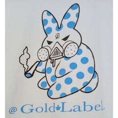 Gold Label If You Know You Know Rabbit Graphic T Ganja Gas Mask Streetwear SZ M