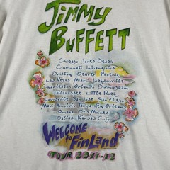 Jimmy Buffett 2011 Finland Concert T Shirt Men’s 2XL Parrot Head 105