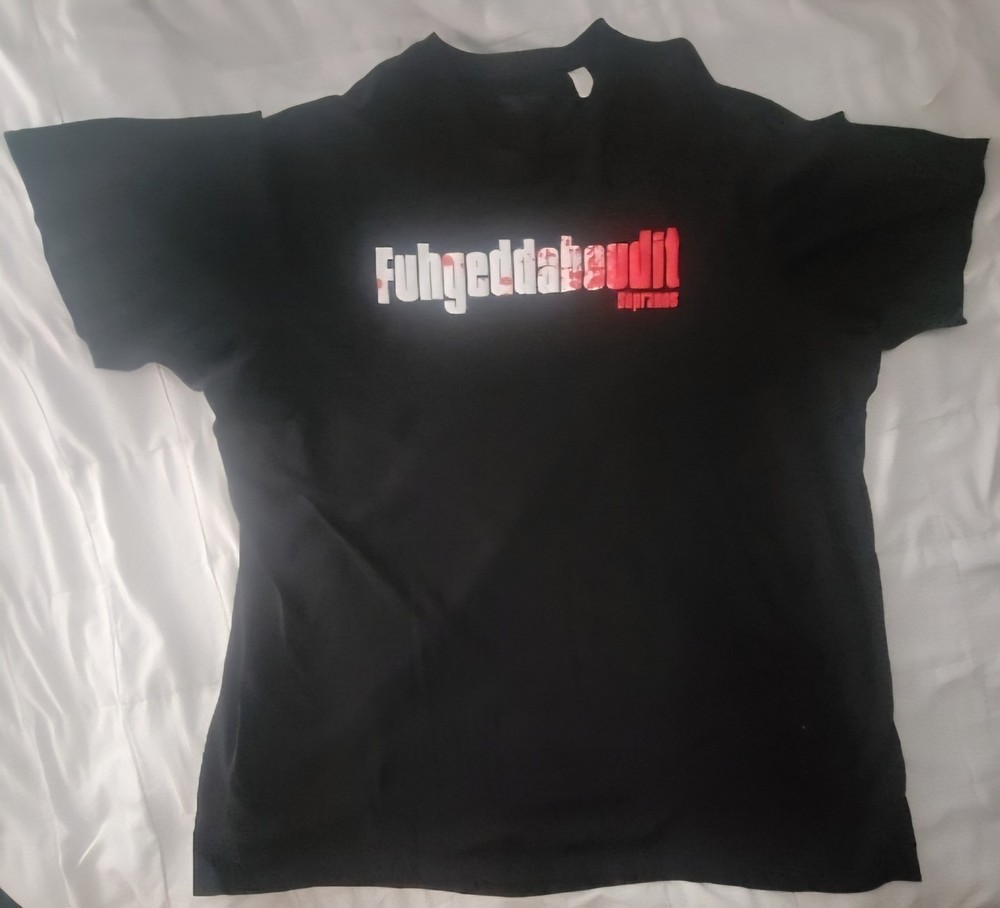 Fuhgeddaboudit Sopranos T-shirt Men’s 5XLT