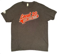 Indianapolis Local 20 Sheet Metal Workers T Shirt Men’s Large Made In USA SMACNA