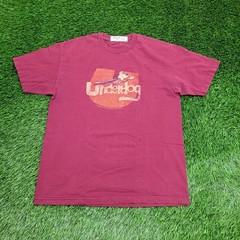 Under-Dog Superhero TV-Show Shirt M/L 21×27 Maroon Retro