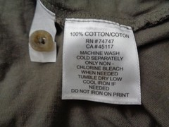 Men’s Short Sleeve, Cotton Henley’s by Red Head in Size 3XLT-Qty 2