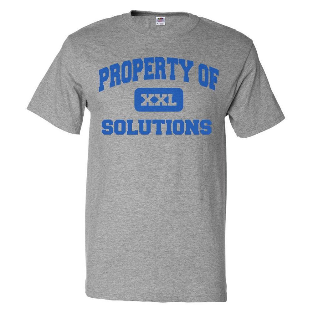 Property of Solutions T shirt Funny Tee