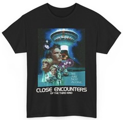 Close Encounters of the Third Kind T Shirt – 70’s Sci Fiction Classic Retro Tee
