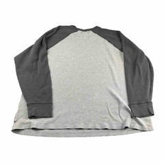 Foundry Shirt Mens 2XLT Gray Crew Neck Raglan Long Sleeves Thermal Pullover