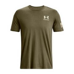 Under Armour 1377056 Men’s UA Freedom Flag Gradient T-Shirt, OD Green, Medium