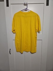 IBS Men’s Cotton Tee Shirt Blank Size L New Yellow