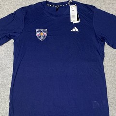 adidas Mens Cotton Jersey T-Shirt M Sporting City West Soccer Blue IC7441