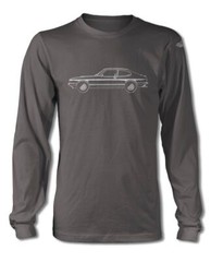 Ford Capri MK III Coupe T-Shirt – Long Sleeves – Side View