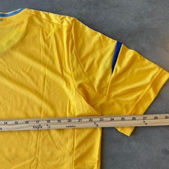 UKRAINE 2012 2013 HOME FOOTBALL SHIRT SOCCER JERSEY ADIDAS X11627 SIZE XL