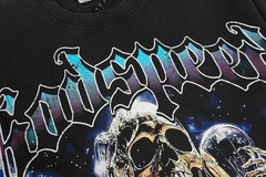 Mens NEW Godspeed Skeleton Basketball player trophy print Short sleeved T-shirt