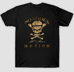 Live in No Shoes Nation Kenny Chesney T-Shirt Everybody Wants to Go to Heaven