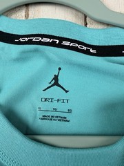 AIR JORDAN T Shirt Men’s XL Nike Teal Short Sleeve “Jumpman” FN5829-392 Sport