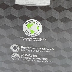 Athletic Works Crew Tees Mens 2XL 3-Pack Ultra Lite Mesh Black Grey