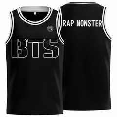 Special BTS Men and Women Black Basketball S-5XL Jersey TT1183