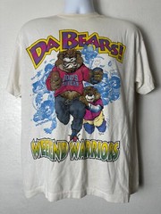 Vintage USA Single Stitch Funny Football Da Bears – Weekend Warriors White Large