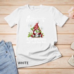 I have two titles MOM and grandma Dandelion Gnome mother day Unisex T-shirt