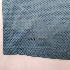 Nike Men’s Short Sleeve Dri-FIT Tee Size Medium Teal Blue Camo Print Athletic