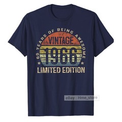 Vintage 1964 Birthday 60 Years Old Of Being Awesome T-Shirt 60th Bday Tee Gifts