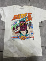 Vintage California Raisin Surfs Up T-shirt Classic All Size NZ154 FREE SHIPPING