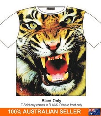 T-Shirt Sumatran Tiger Street Fashion Mens Ladies