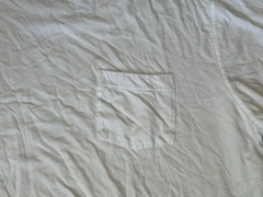 Peter Millar Seaside Men’s White Large T-Shirt Cotton Modal Jersey Crew Pocket