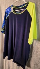 NWT Liberty Pro Mens 2XL Poly Spandex Blend T Shirt Swim Shirt Short Sleeved…
