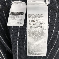 Used Levi’s striped pattern henley neck thermal long-sleeve T-shirt waffle k…