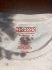Pac-Man Grafitti Tie-dye t-shirt, 2021, men’s XL, by C-Life Group, LTD