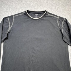 Kuhl Kommando Shirt Mens Large Gray Wildfibre Organic Cotton Long Sleeve Pocket