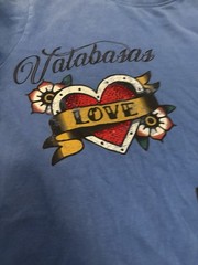 Valabasas Men’s Distressed Worn to InspireBlue T Shirt x Small 100% Cotton
