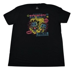 Funko Pop Mens Adult Swim Rick & Morty Shirt New L