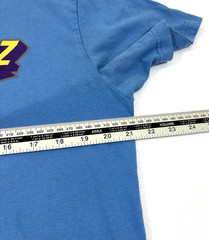 Rich Kidz Airlines Streetwear Urban T Shirt Mens L Daily Hip Hop Tee EUC Blue