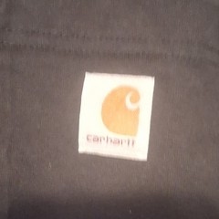 Carhartt K87 Mens 2XL T-Shirt Loose Fit Heavyweight Pocket Black Outdoorsman