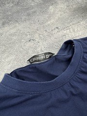 Christian Dior Homme Bee Applique Navy T-Shirt