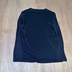 Prada Linea Rossa black long Sleeve Technical Zip Shoulder Top Made in Italy