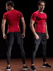 2026 Men’s Compression T-Shirt Quick Dry Athletic Gym Fitness Running Top Gift