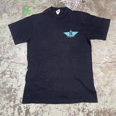 Vintage Dockers Levi’s Men’s Single Stitch Graphic T-Shirt Size S/M 90’s Black