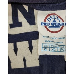 Delta Pro Weight NYC T-Shirt Mens XL Navy Blue Good Graphic New York City Tee