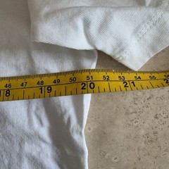 J Crew Tall Broken In Short Sleeve Crew Neck T Shirt Mens Size Medium Tall White