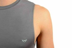 Emporio Armani “Underwear” Men’s Gray Stretch Tank Top US S/M IT 48