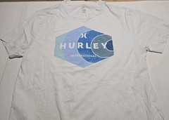 Hurley International Men’s M Spellout T-shirt Surf Skate Beach Summer Outdoor