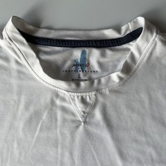 Johnnie-O Featherweight T-Shirt Men’s Large White Short Sleeve Performance
