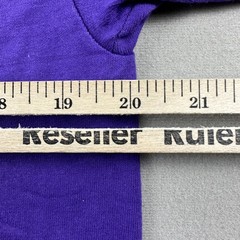 Vintage Purple Pocket T-Shirt Mens Medium BVD Blank Single Stitch Made USA 90s