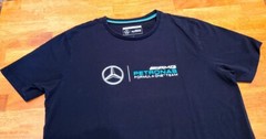 Mercedes Benz AMG Petronas Formula One Team Racing Driver T-Shirt Men’s XL Black